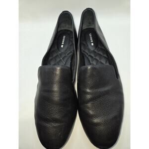 Birdies Womens The Starling Flat Size 10.5 Black Leather Shoe Loafer Comfy